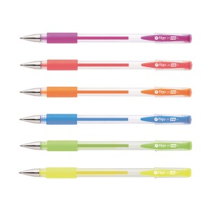 FILGO BOLIGRAFOS GEL POP FLUO x 6u
